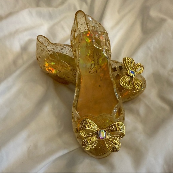 Like New Official Bibbidi Bobbidi Boutique Princess Belle Light Up Jelly Shoes - Picture 1 of 6
